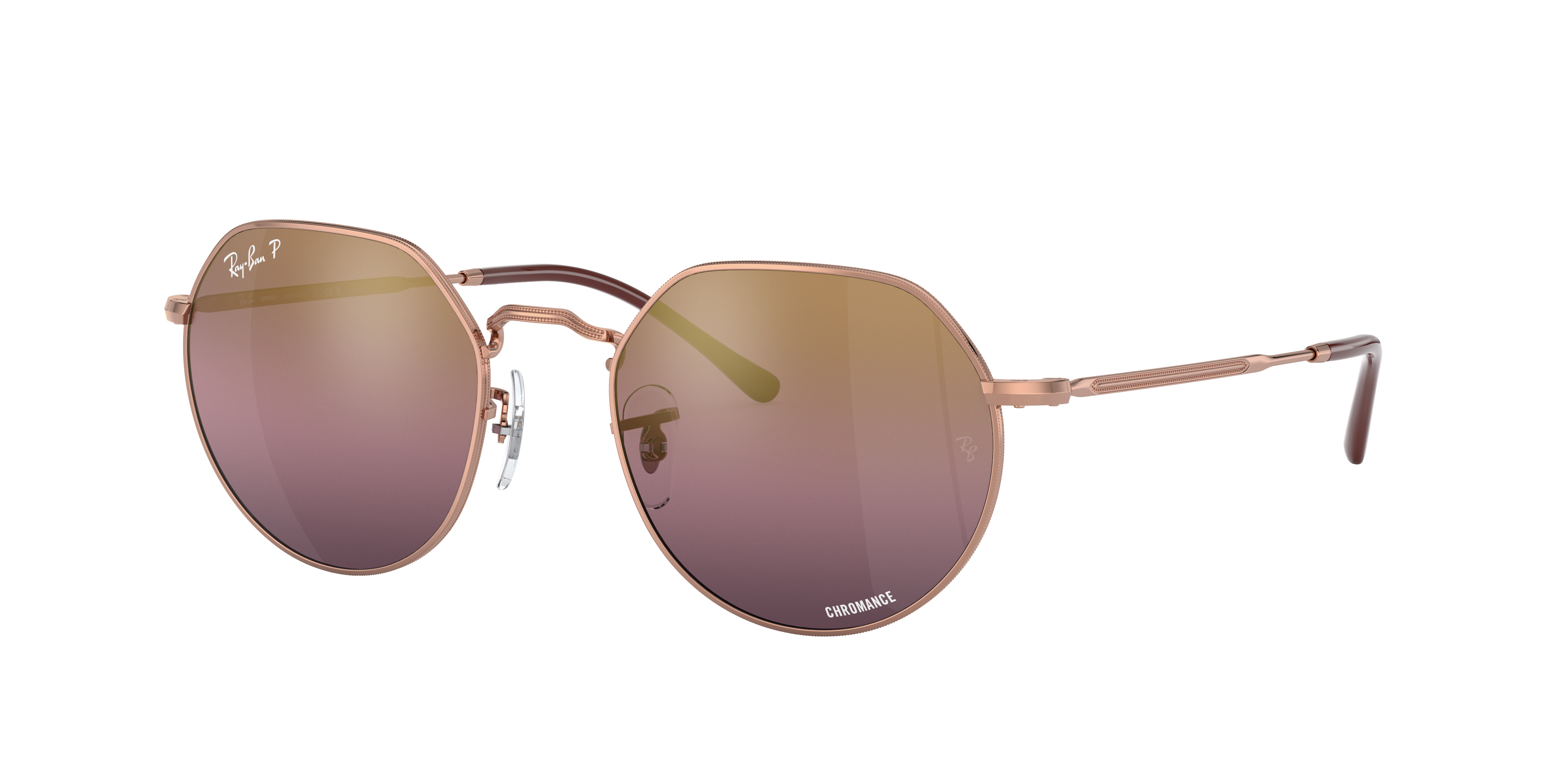 Ray-Ban Jack Polarized+ Lenses L (53 - 20) with Red lenses and