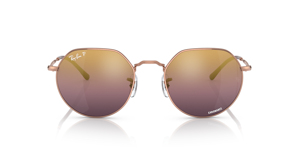 Ray-Ban Jack Polarized+ Lenses M (51 - 20) with Red lenses and