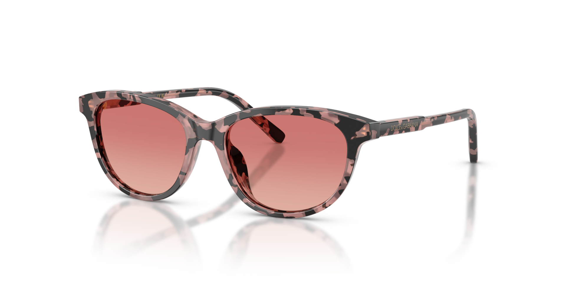 Dolce&Gabbana DX4010 S (48 - 15) with Pink lenses and Tortoise