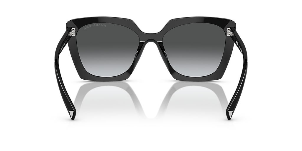 Prada PR 23ZS S (54 - 18) with Grey lenses and Black frame