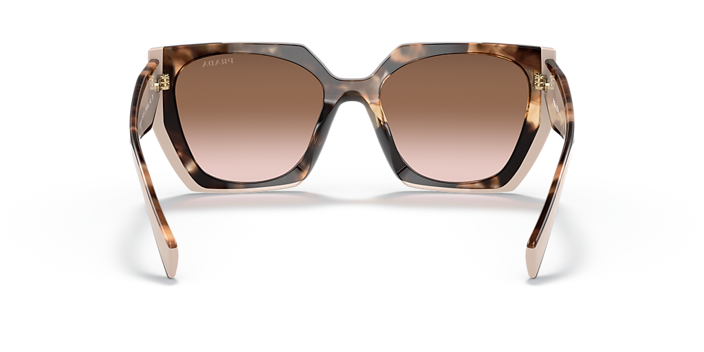 Prada PR 15WSF M (55 - 19) with Brown lenses and Tortoise frame