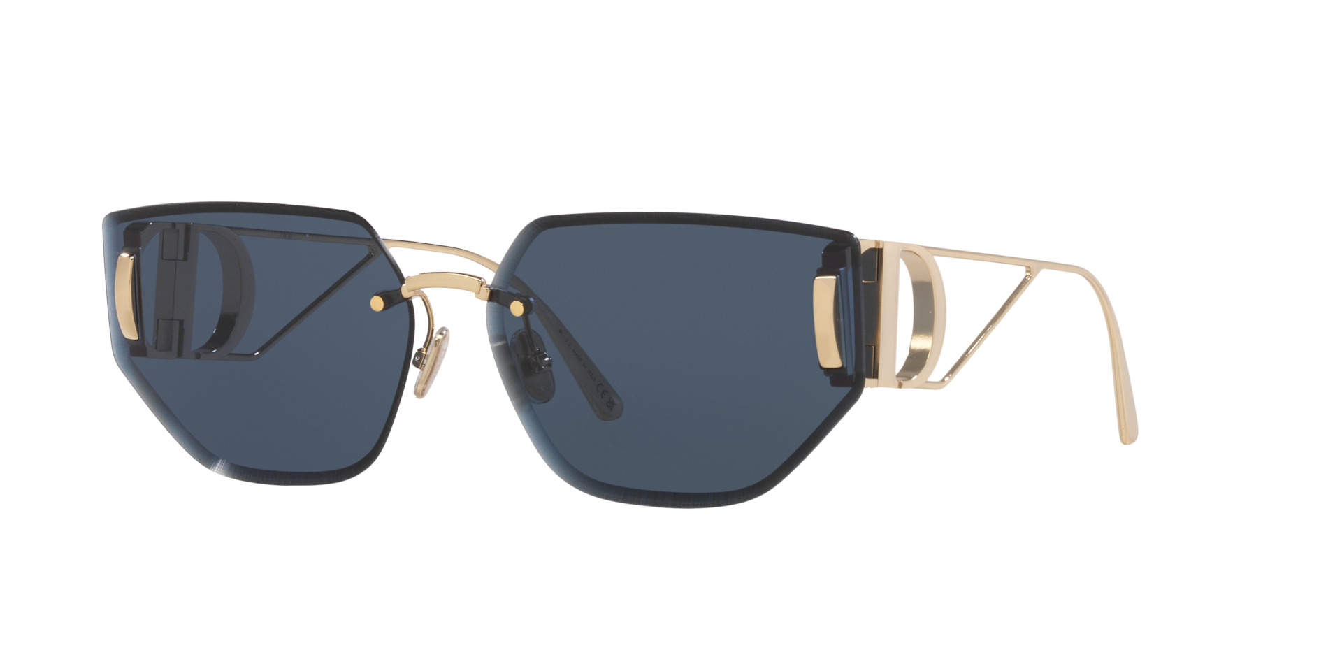 DIOR 30Montaigne B3U Cd40146U XXL (65 - 14) with Blue lenses and