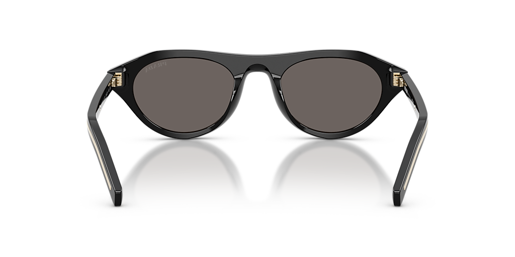 Prada PR B15S M (51 - 21) with Grey lenses and Black frame