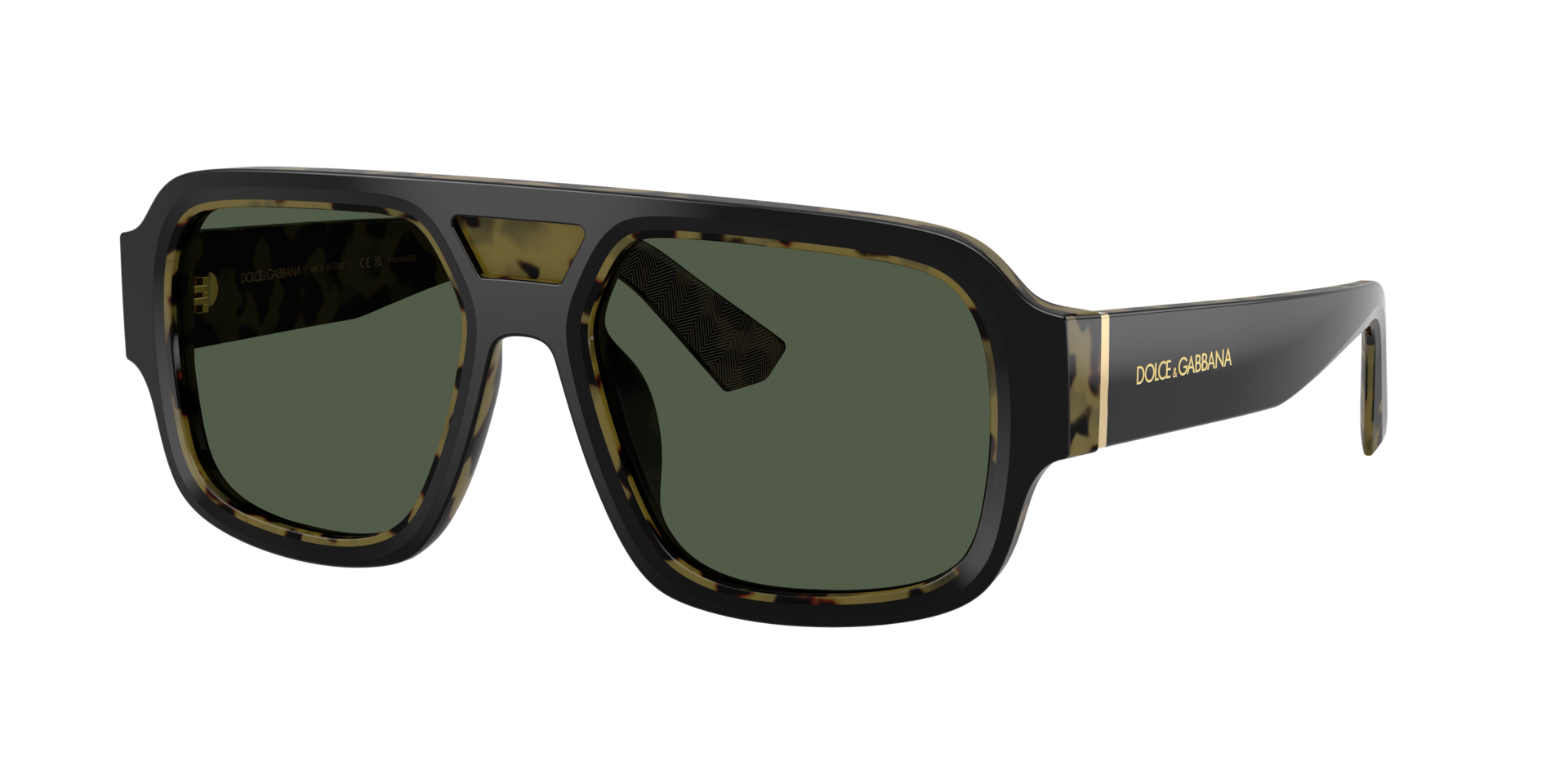 Dolce&Gabbana DG4516 L (55 - 18) with Green lenses and Black frame