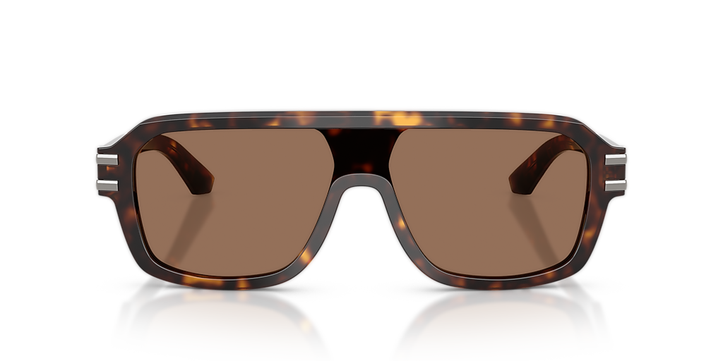 Dolce&Gabbana DG4507 L (0 - 127) with Brown lenses and Tortoise