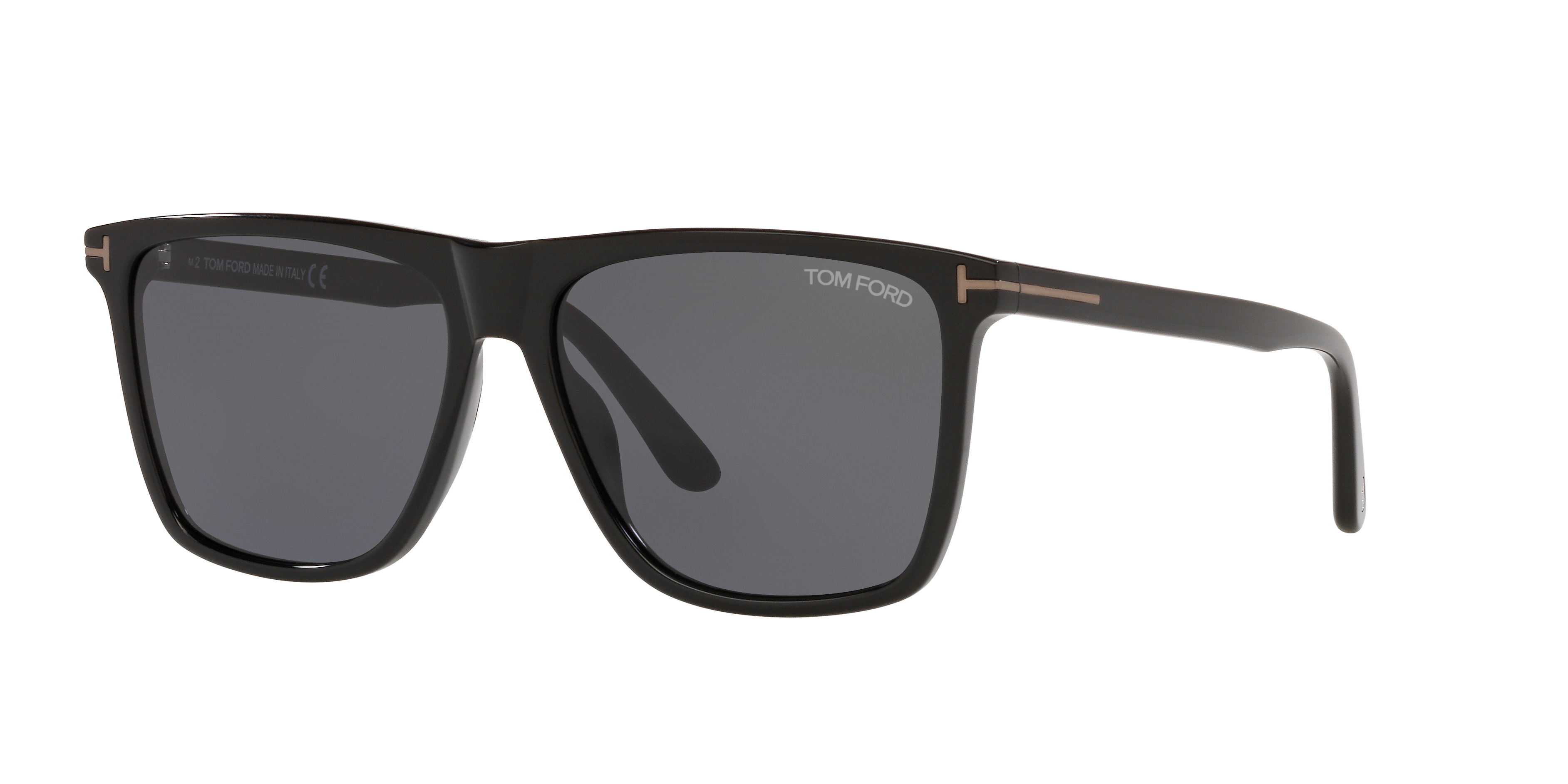 Tom Ford FT0832-N XL (59 - 15) with Grey lenses and Black frame