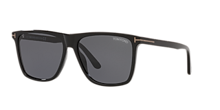 Tom Ford FT0832 XXL (59 - 15) with Grey lenses and Tortoise frame