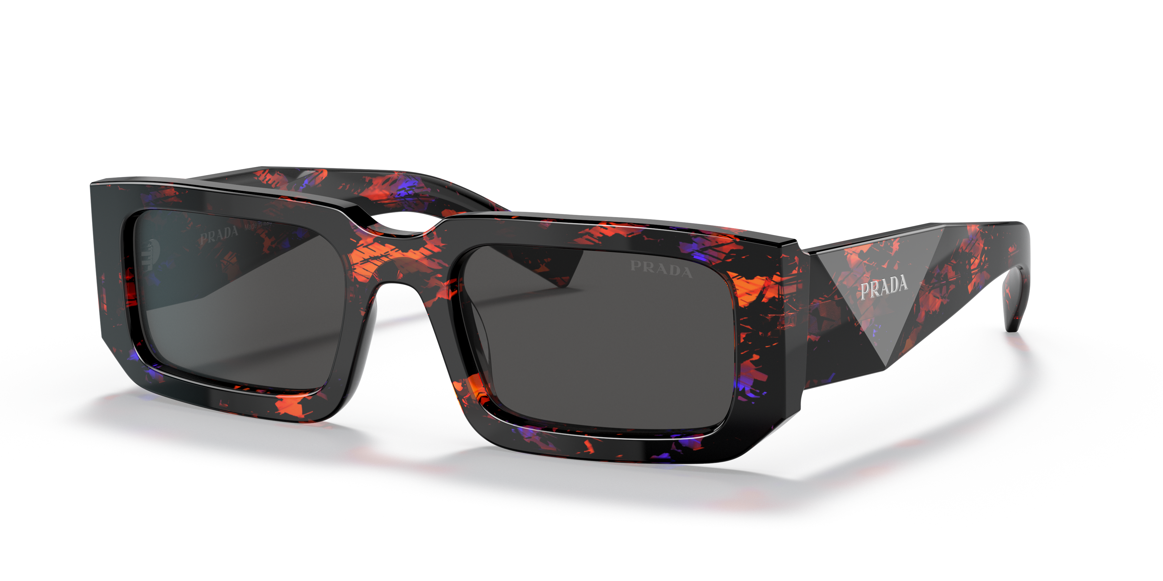PRADA モノリス Prada PR 06YS M (53 - 21) with Grey lenses and Black frame