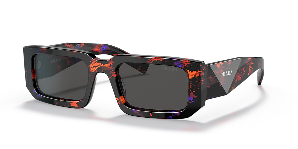 Prada PR 06YS M (53 - 21) with Grey lenses and Black frame