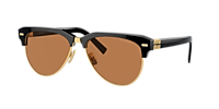 Miu Miu MU 09ZS L (57 - 16) with Brown lenses and Black frame