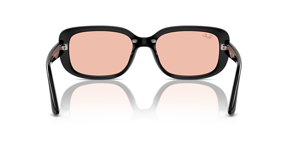 Ray-Ban RB4421D Bio-Based M (56 - 18) with Pink lenses and Black