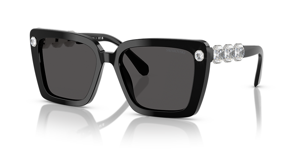 Swarovski SK6032 S (55 - 17) with Grey lenses and Black frame
