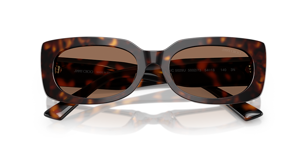 Jimmy Choo JC5029U S (54 - 18) with Brown lenses and Tortoise