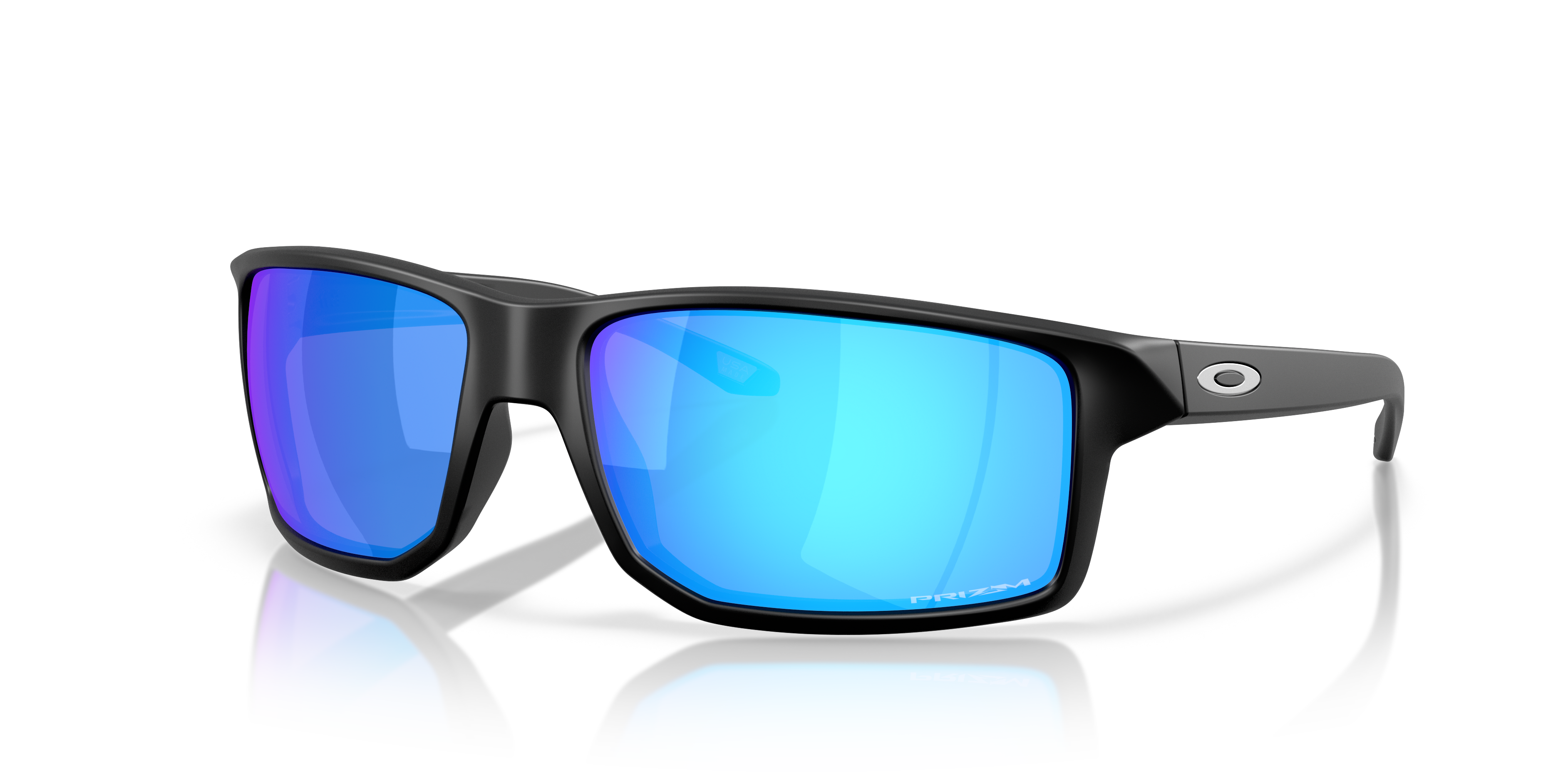 Oakley Gibston XL L (62 - 17) with Blue lenses and Black frame