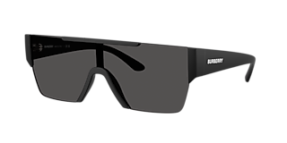 Visit Sunglasses Burberry BE4291 L (0-138) with Grey lenses and Black frame