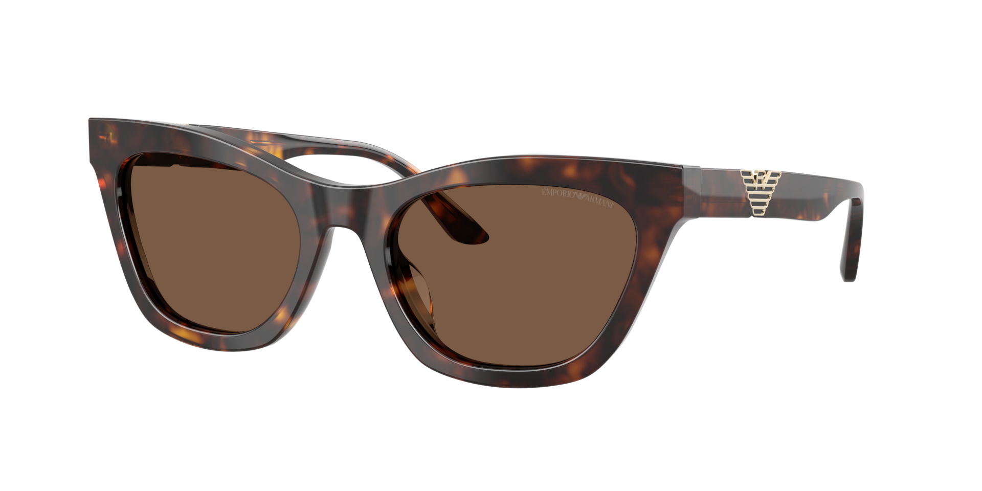 Emporio Armani Woman Sunglass EA4259U -  Frame color: Shiny Havana, Lens color: Brown