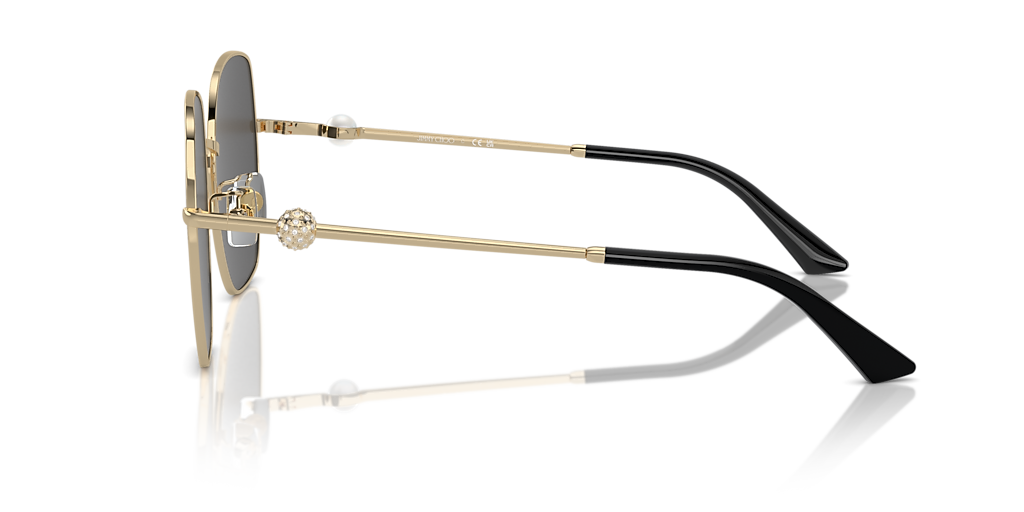 Jimmy Choo JC4008HD XXL (59 - 17) with Grey lenses and Gold frame