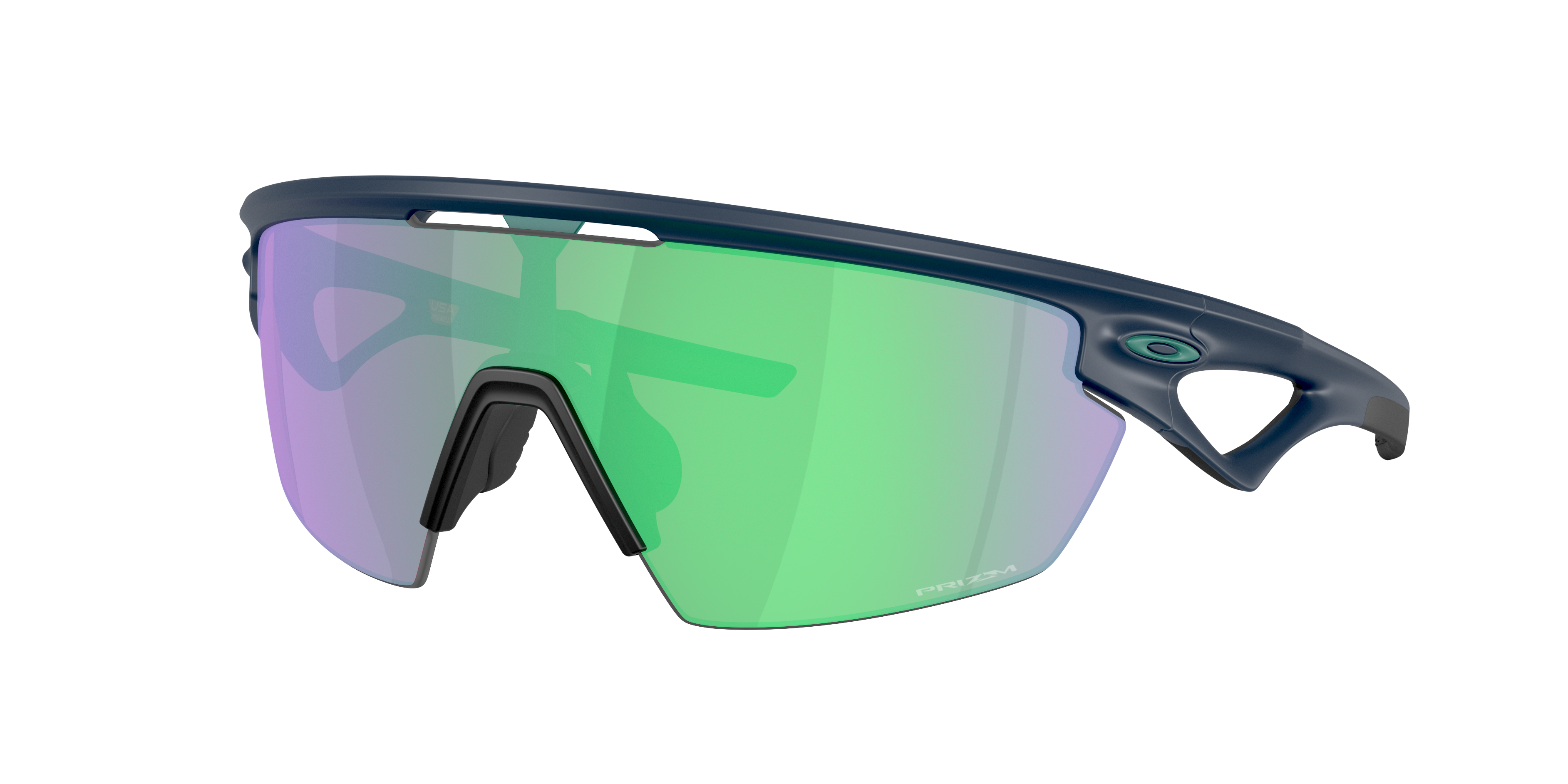 Oakley Unisex Sunglass Sphaera™ Pacific Trail Collection -  Frame color: Matt Abyss, Lens color: Prizm Road Jade