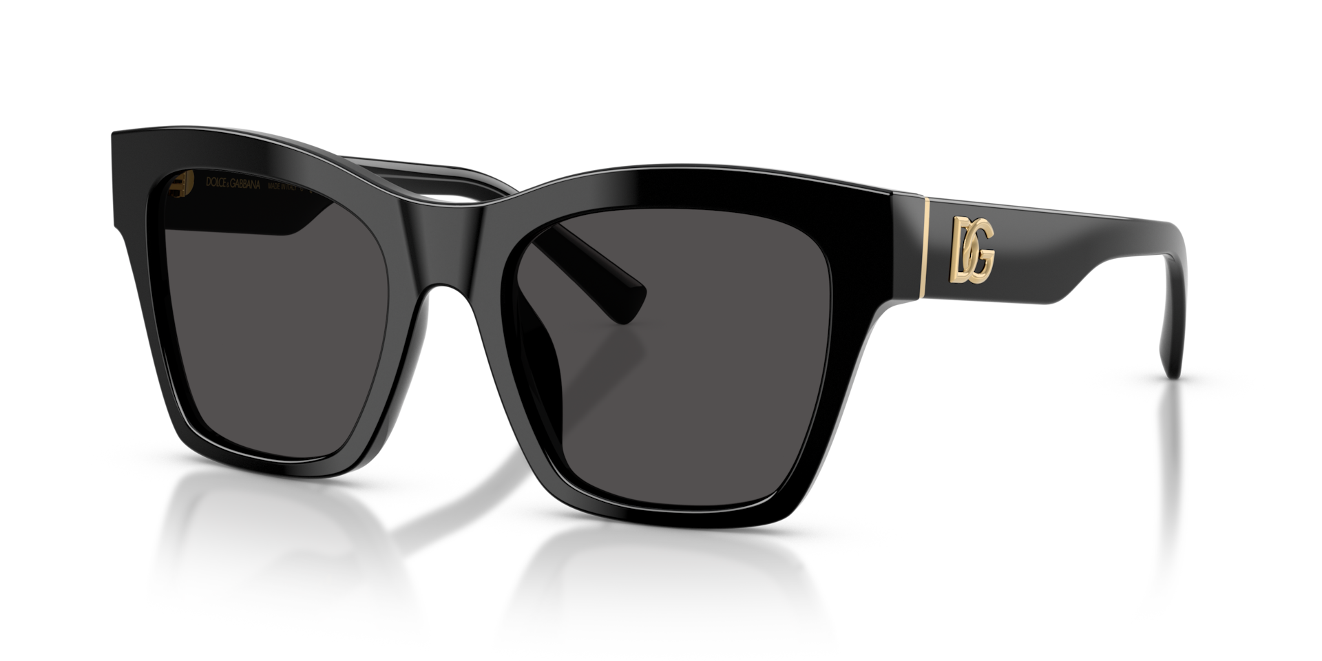 Dolce&Gabbana DG4512 L (53 - 20) with Grey lenses and Black frame
