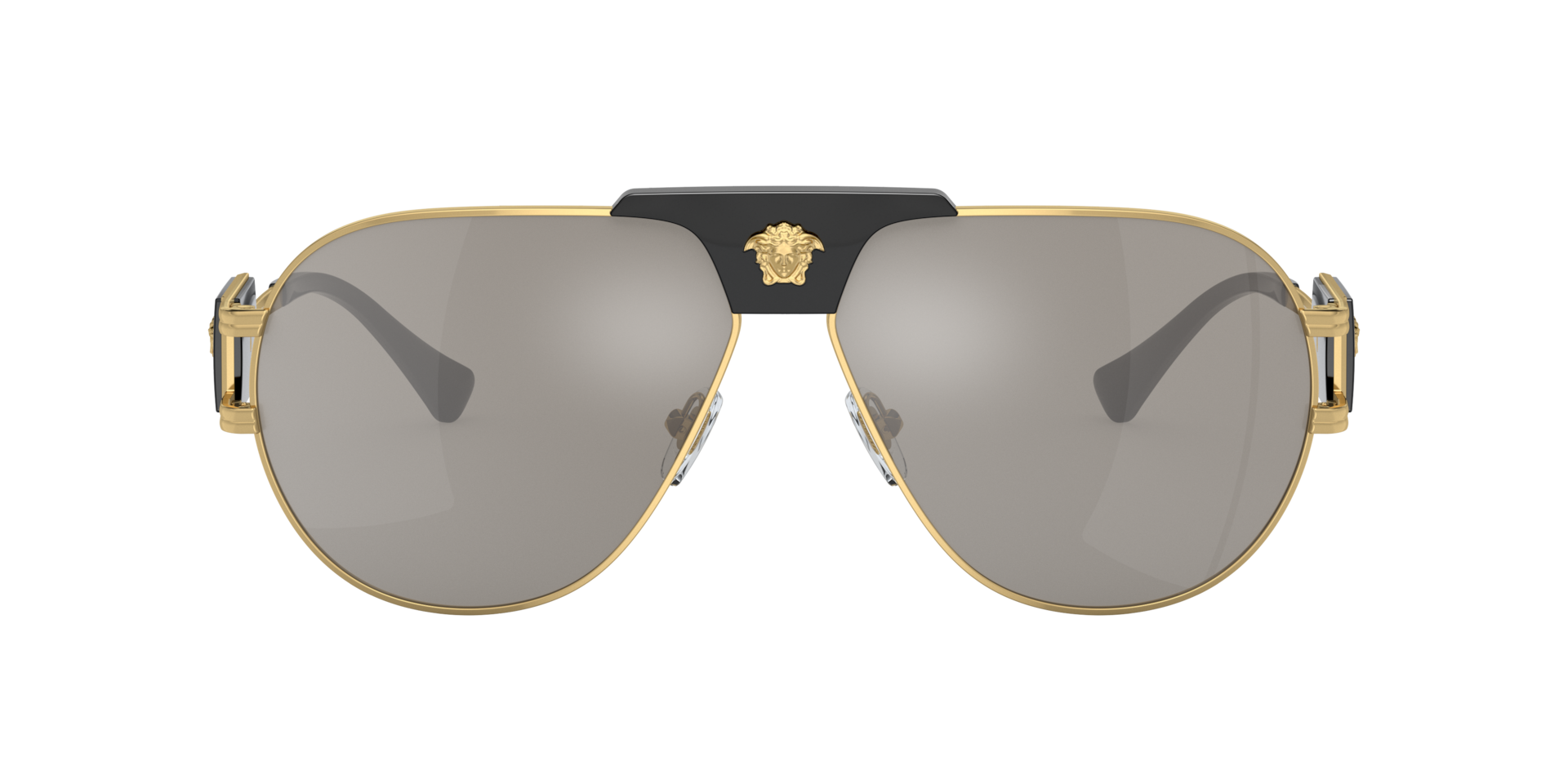ヴェル Versace VE2252 XXL (63 - 12) with Silver lenses and Gold frame