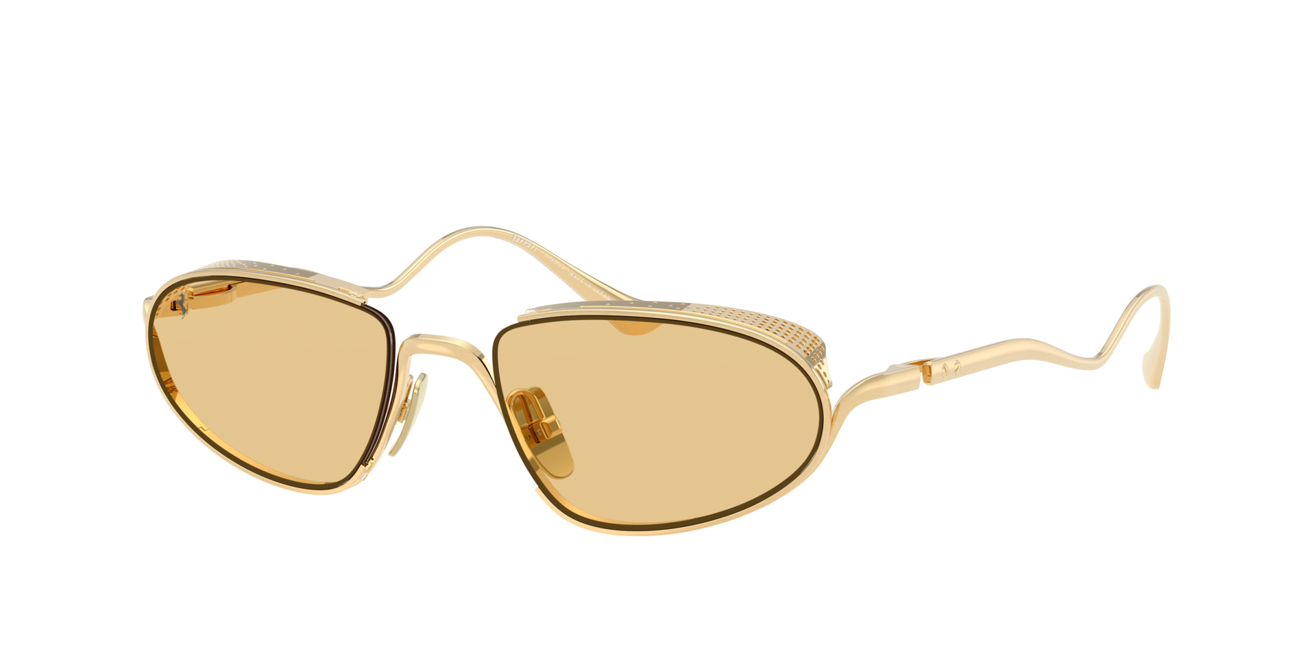 Ferrari Unisex Sunglass FH1022T - Couleur du Monture Or Couleur de Lentille Jaune clair 570 €