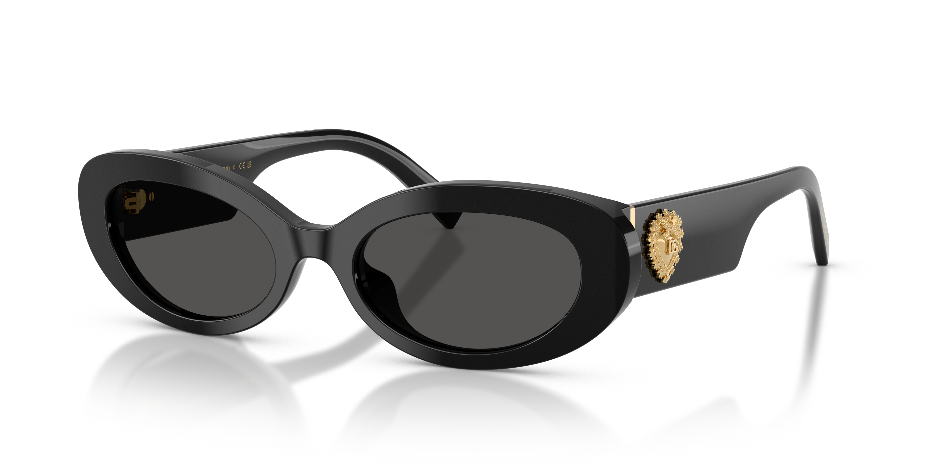 Dolce&Gabbana DG4537 S (53 - 19) with Grey lenses and Black frame