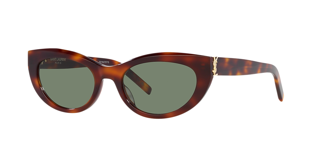 Saint Laurent SLM115 M (58 - 14) with Green lenses and Tortoise