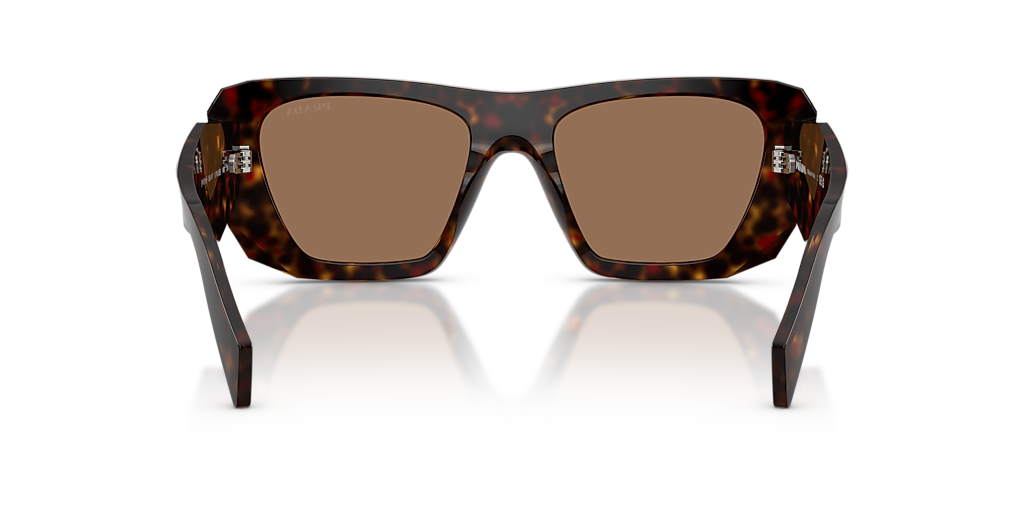 Prada PR B18SF S (53 - 17) with Brown lenses and Tortoise frame