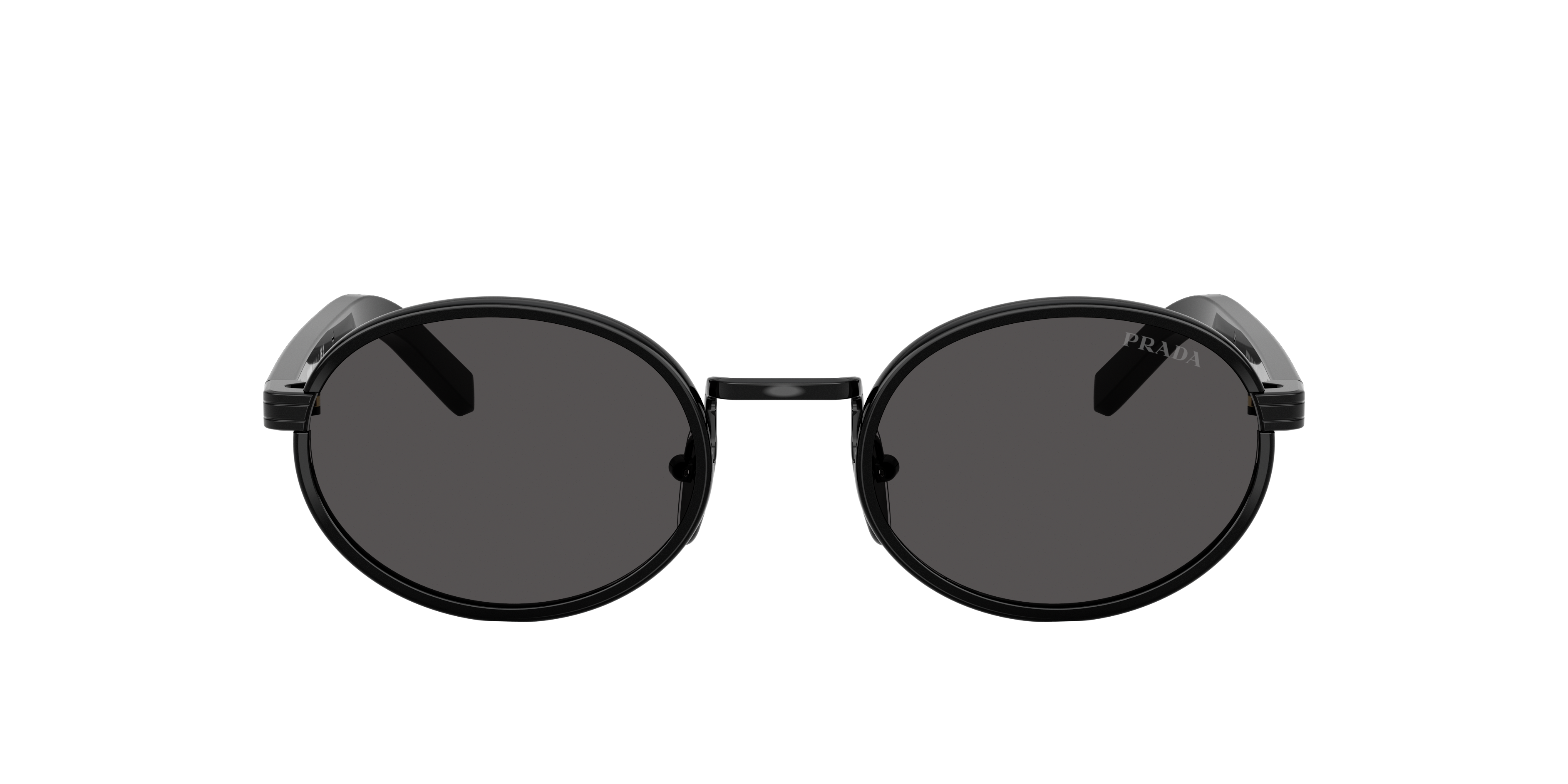 Prada PR B56S XS (52 - 20) with Grey lenses and Black frame