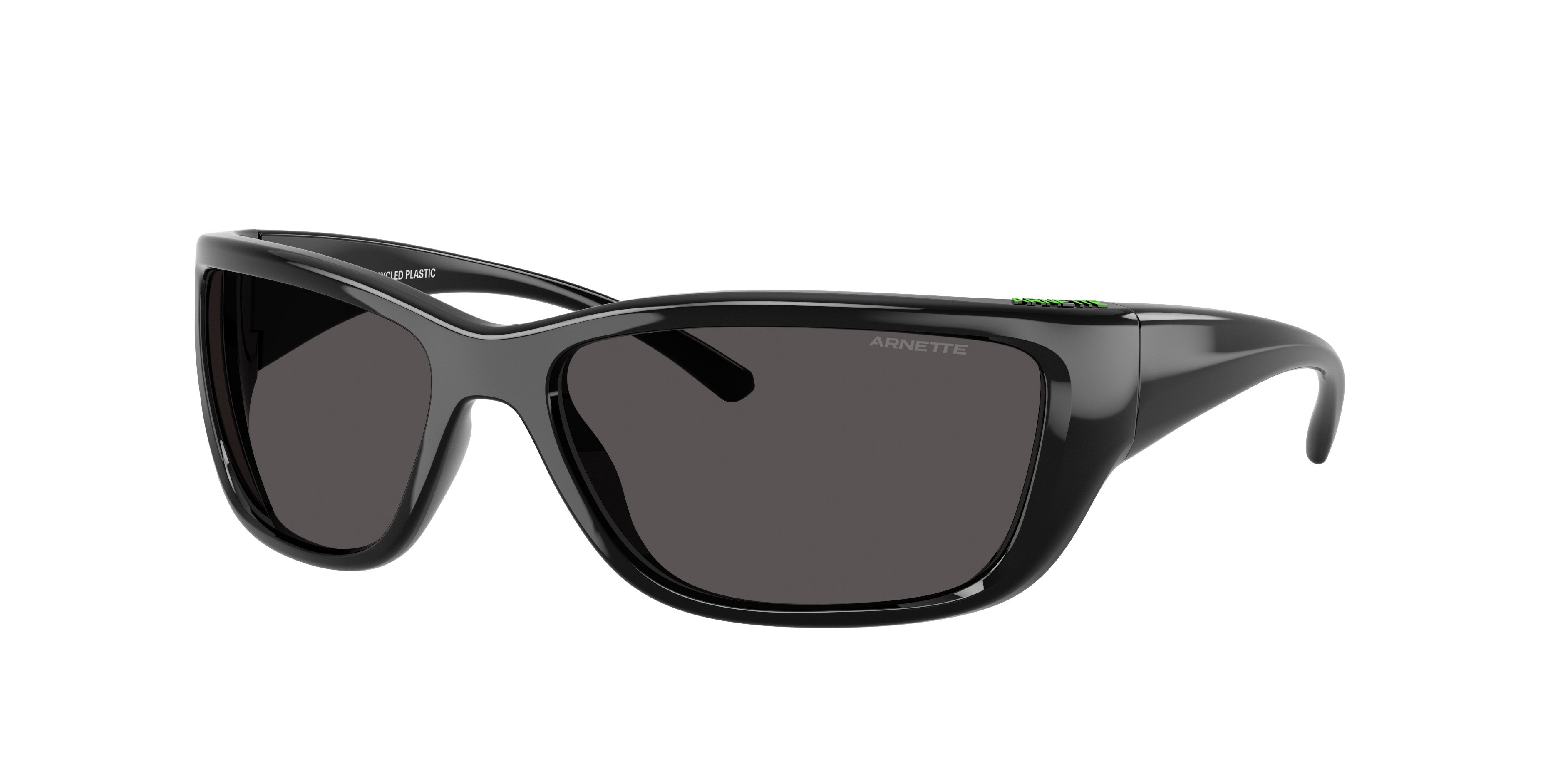 Arnette Man Sunglass Bubblewrap -  Frame color: Black, Lens color: Dark Grey