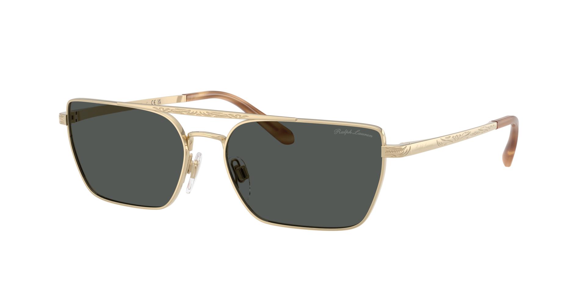 Ralph Lauren RL7092 XL (58 - 16) with Grey lenses and Gold frame
