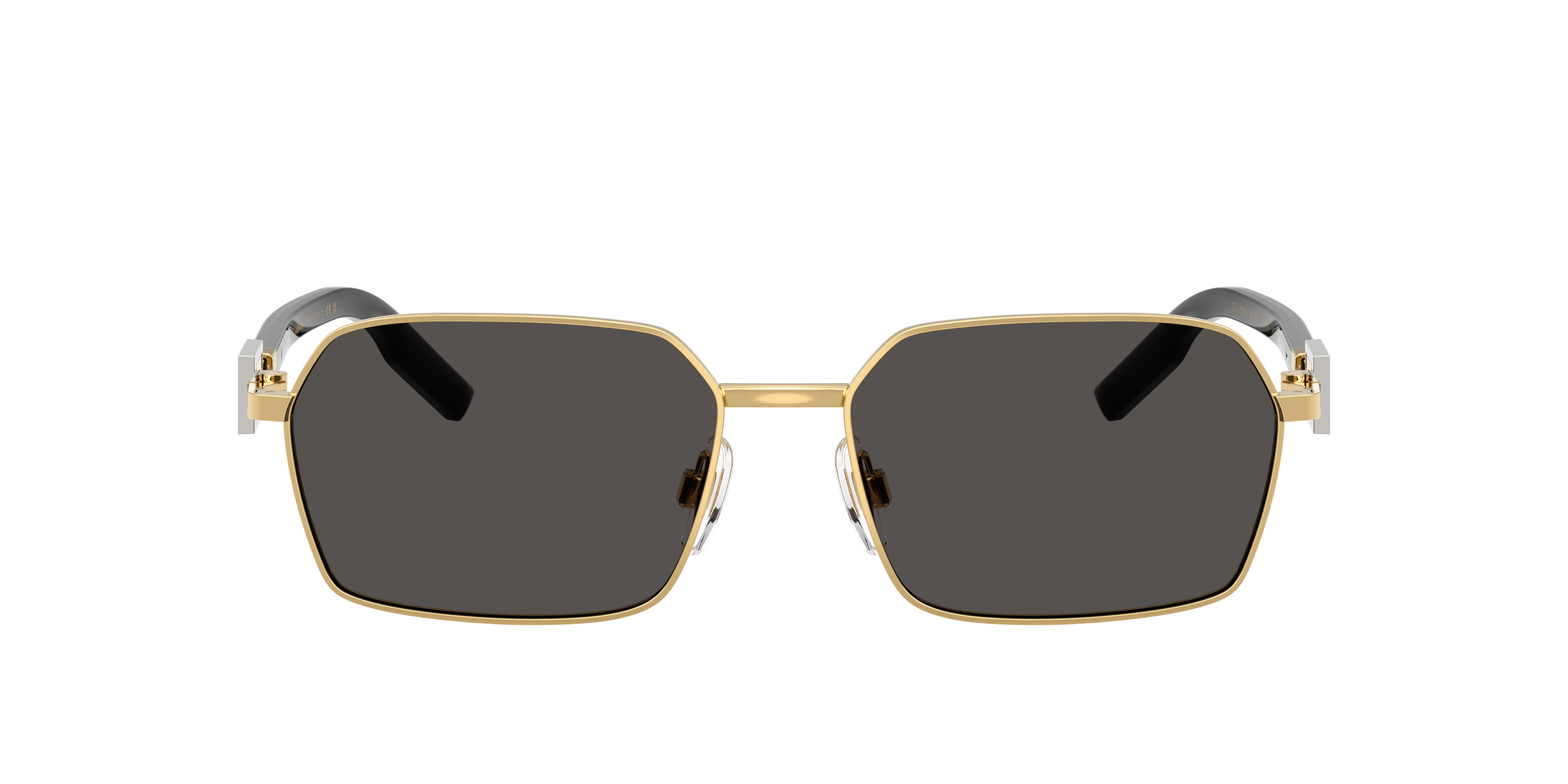 Dolce&Gabbana DG2316 L (56 - 16) with Grey lenses and Gold frame