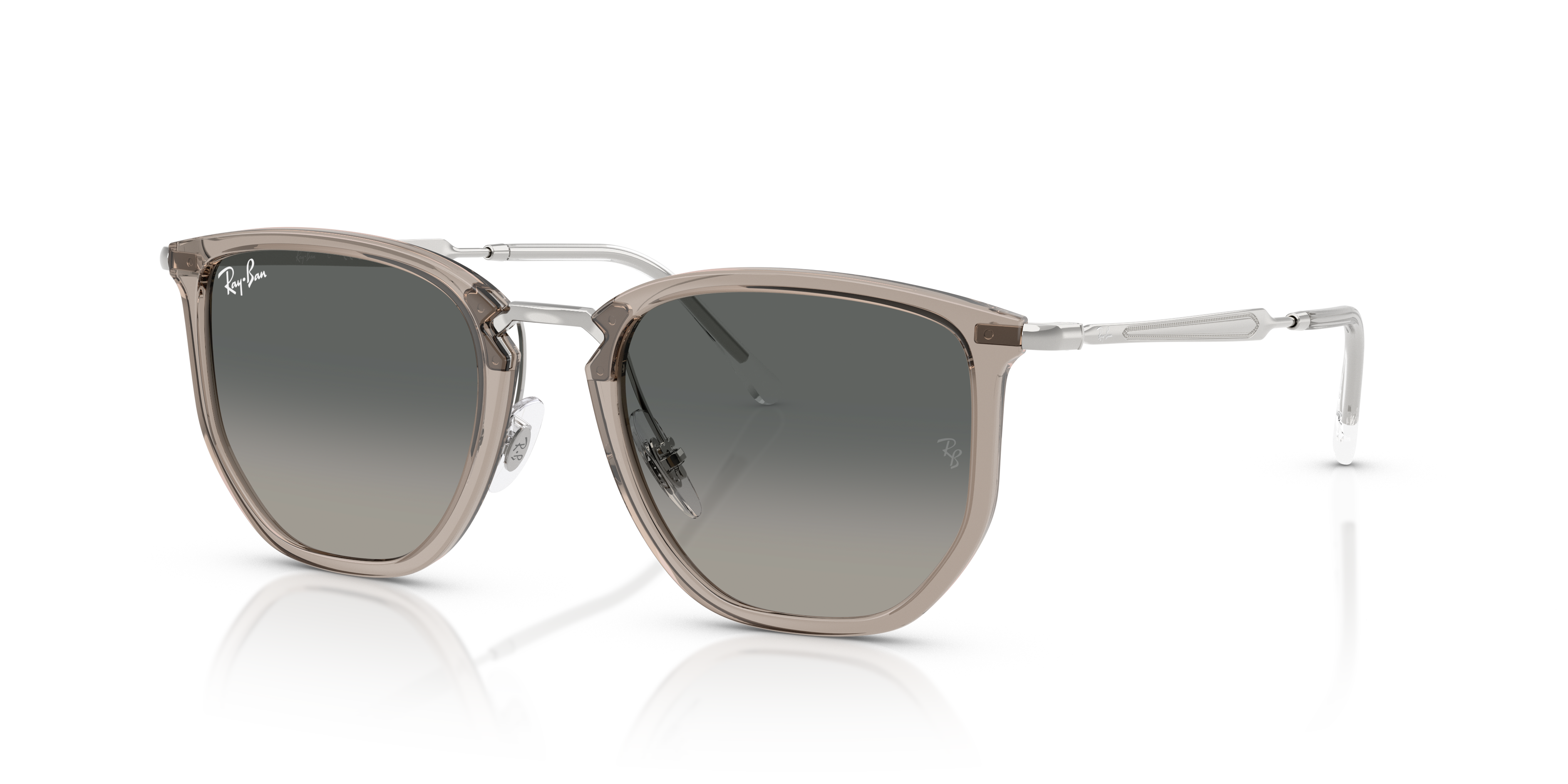 Ray-Ban RB4451 L (50 - 20) with Grey lenses and Grey frame