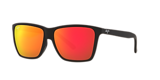 Maui Jim M2 サングラス ブラック Maui Jim Ho'okipa Ultra R XXL (62 - 17) with Grey lenses and Black