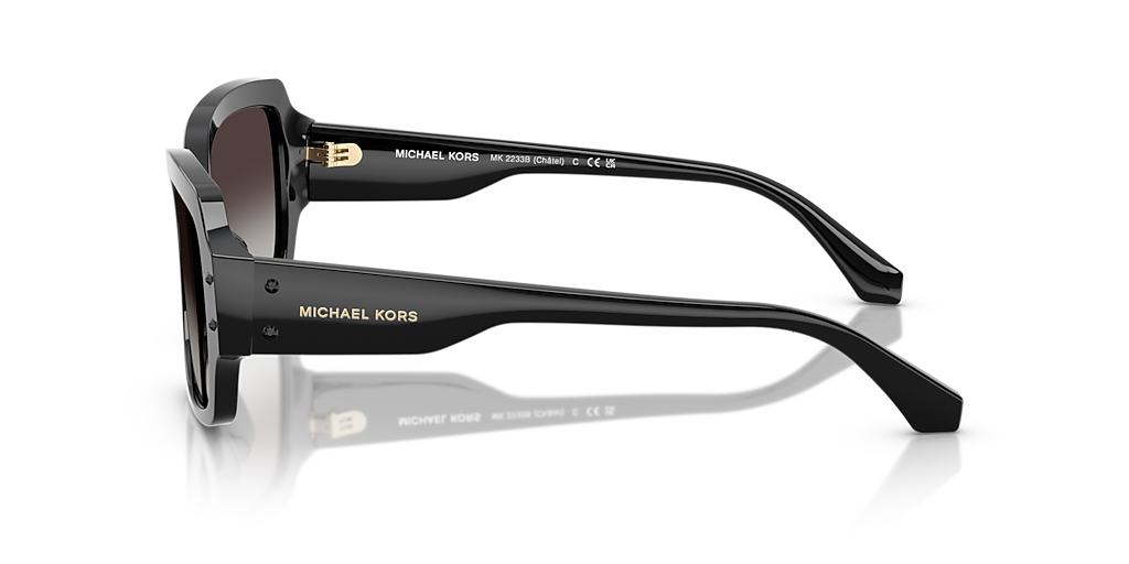 Michael Kors Châtel M (55 - 18) with Grey lenses and Black frame