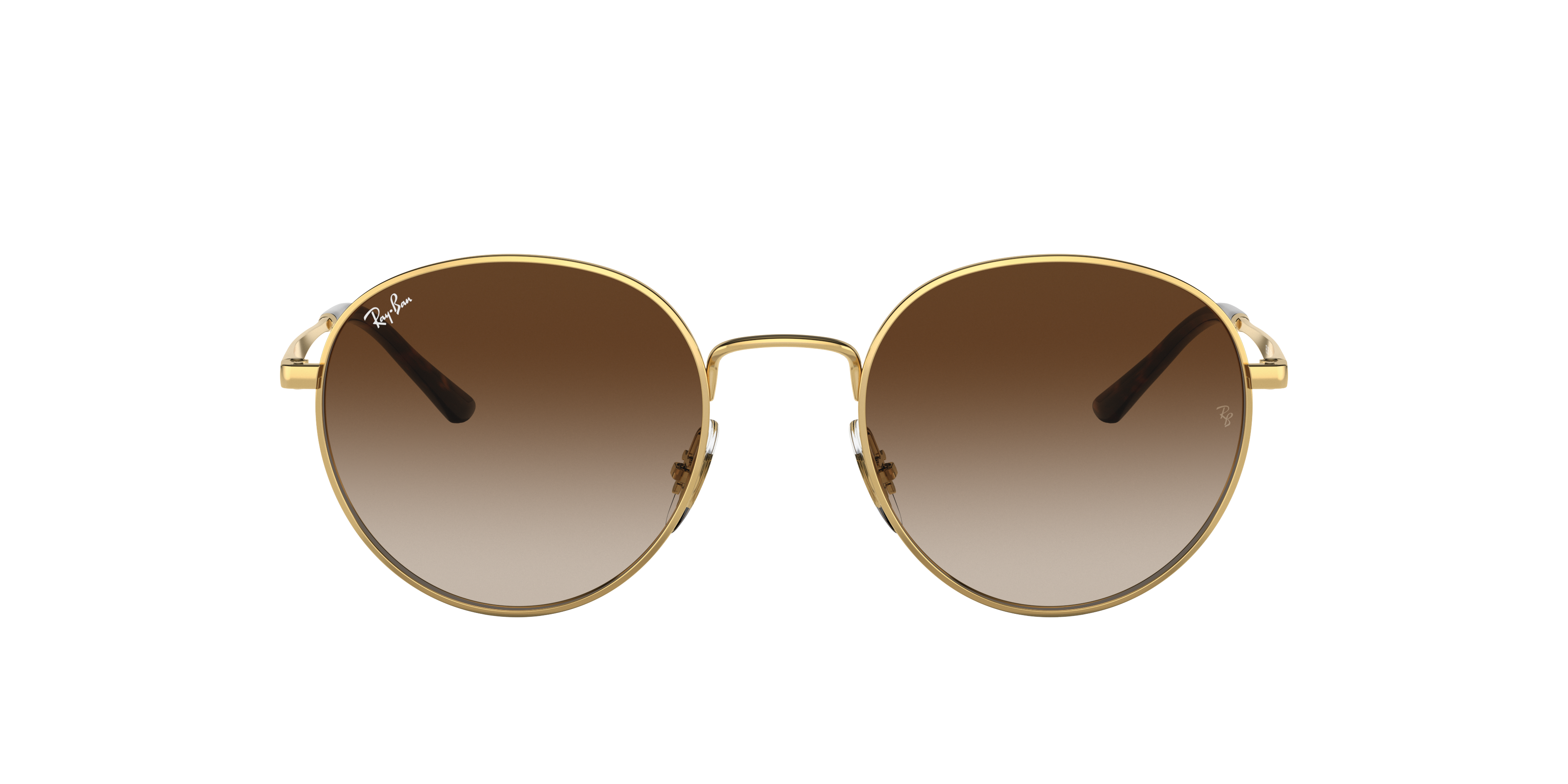 Ray-Ban RB3681 S (50 - 20) with Brown lenses and Gold frame