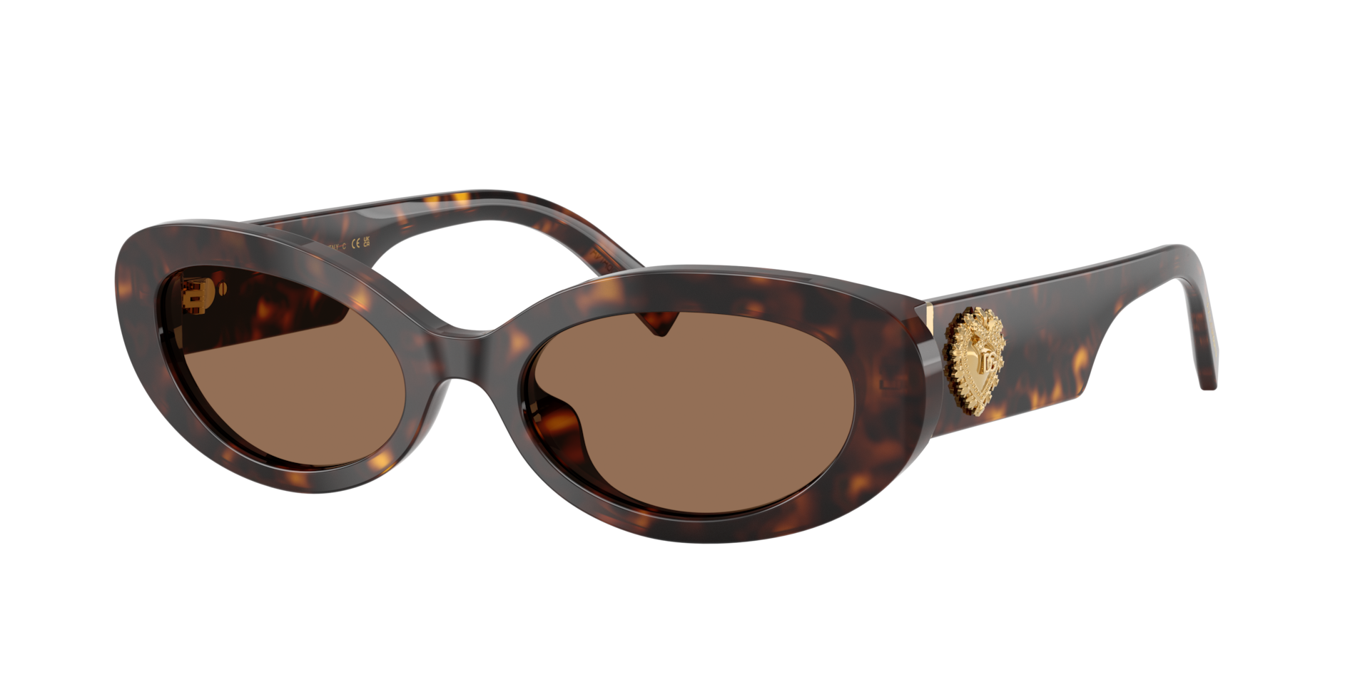Dolce&Gabbana Woman Sunglass DG4537 -  Frame color: Havana, Lens color: Dark Brown