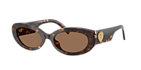Dolce&Gabbana DG4537 S (53 - 19) with Brown lenses and Brown frame