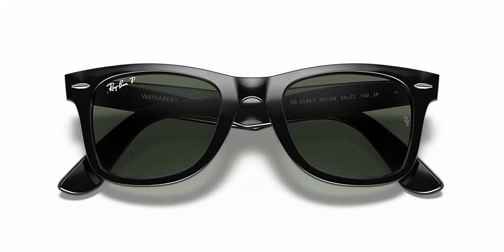 Ray-Ban Original Wayfarer Classic XL (54 - 18) with Green lenses