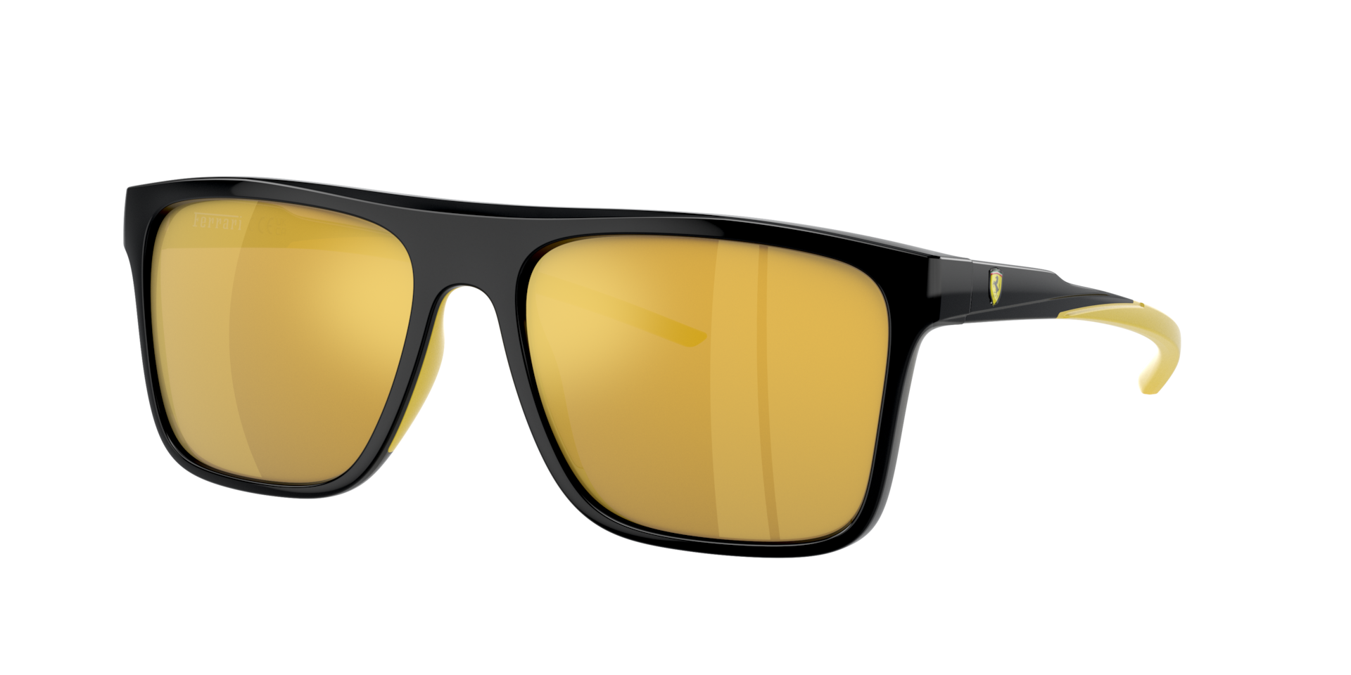 Scuderia Ferrari Man Sunglass FZ6006 -  Frame color: Black, Lens color: Mirror Gold