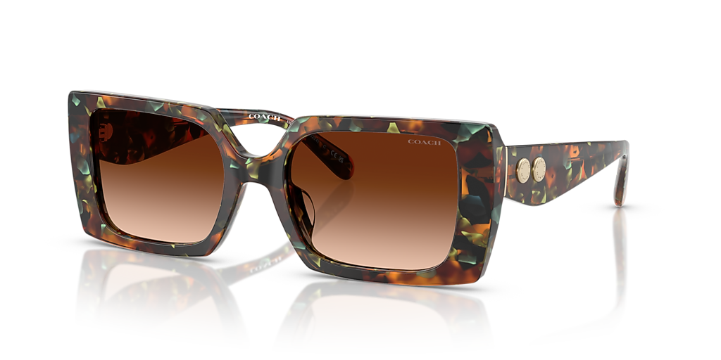 Coach HC8409U CW224 M (53 - 19) with Brown lenses and Brown  display picture 2