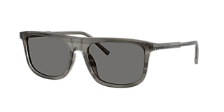 Dolce&Gabbana DG6134 XL (57 - 16) with Blue lenses and Black frame