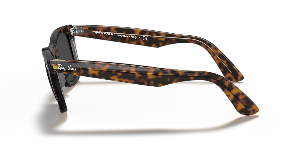 Ray-Ban Original Wayfarer Bicolor L (50 - 22) with Grey lenses and
