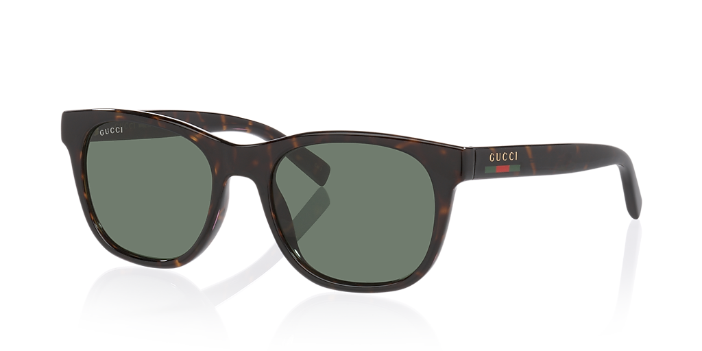 Gucci GG1985S M (54 - 19) with Green lenses and Tortoise frame