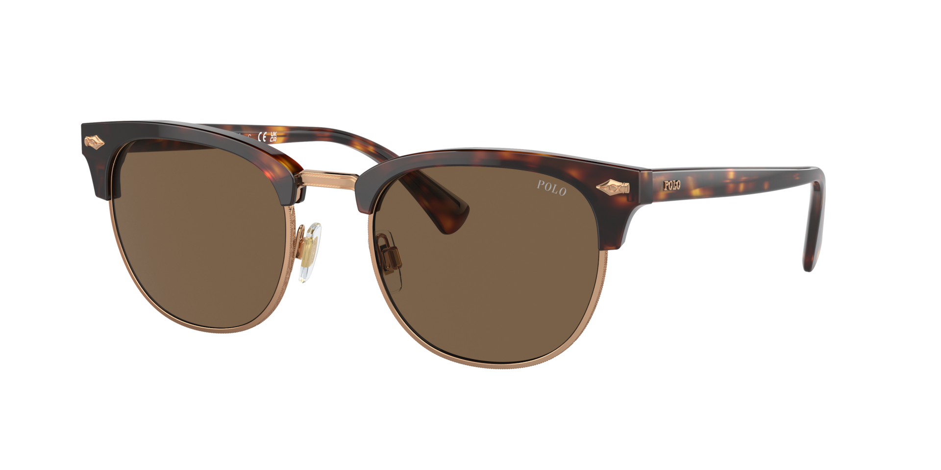 Polo Ralph Lauren Man Sunglass PH4217 -  Frame color: Shiny Brown Tortoise, Lens color: Brown