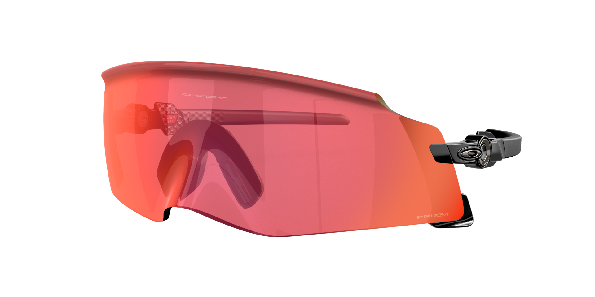 Oakley Man Sunglass OO9455 Oakley Kato -  Frame color: Polished Black, Lens color: Prizm Trail Torch