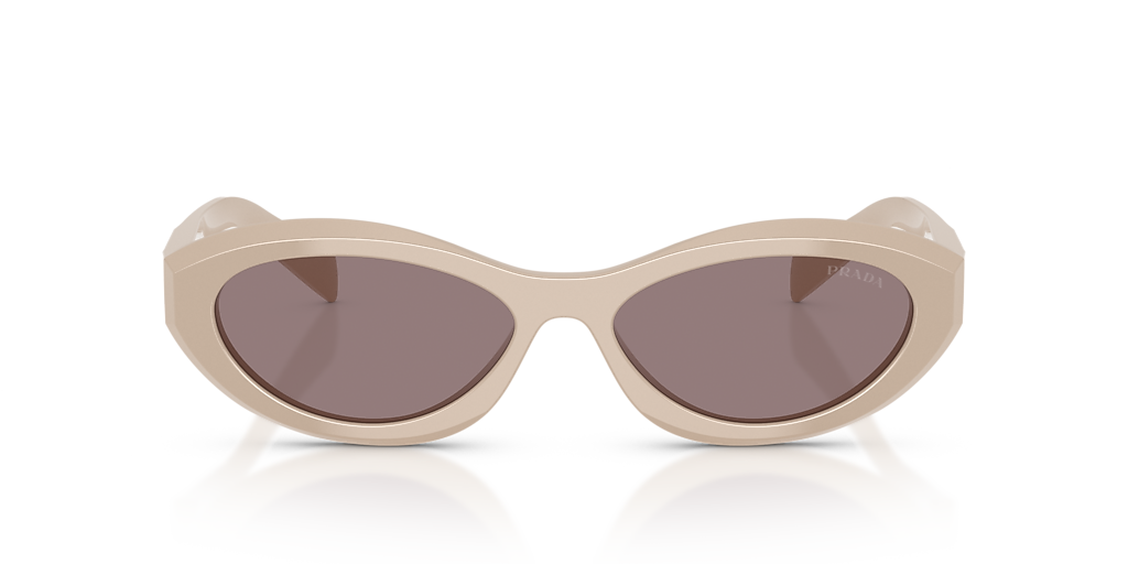 Prada PR 26ZS M (55 - 16) with Violet lenses and Pink frame
