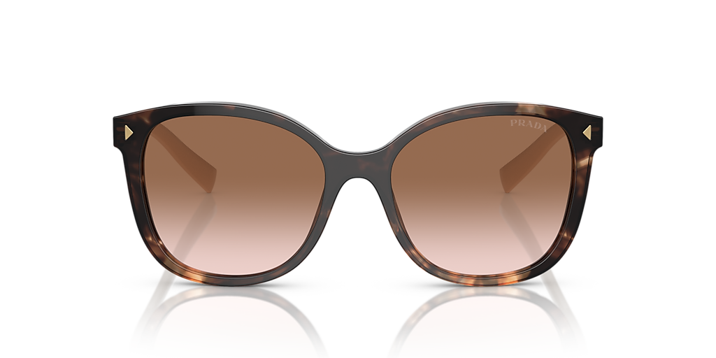 Prada PR 22ZS S (53 - 17) with Brown lenses and Tortoise frame