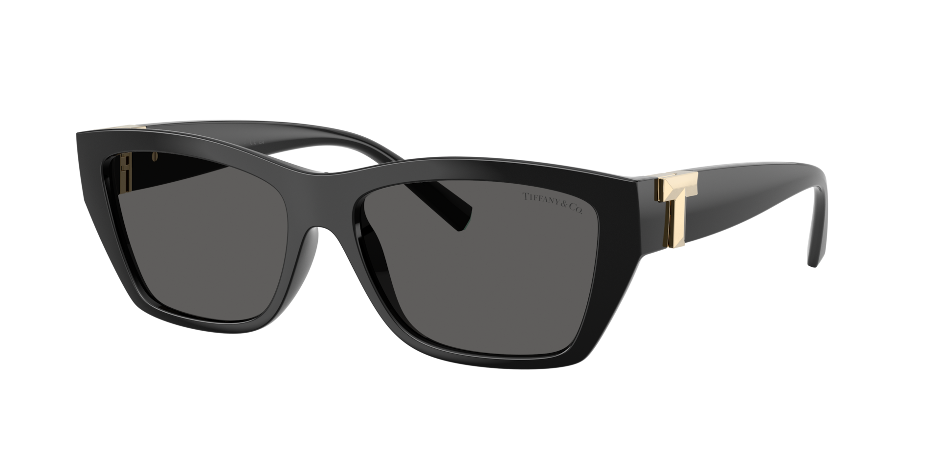 Tiffany Co Unisex Sunglass TF4255U - Couleur du Monture Noir Couleur de Lentille Gris fonc 360 €