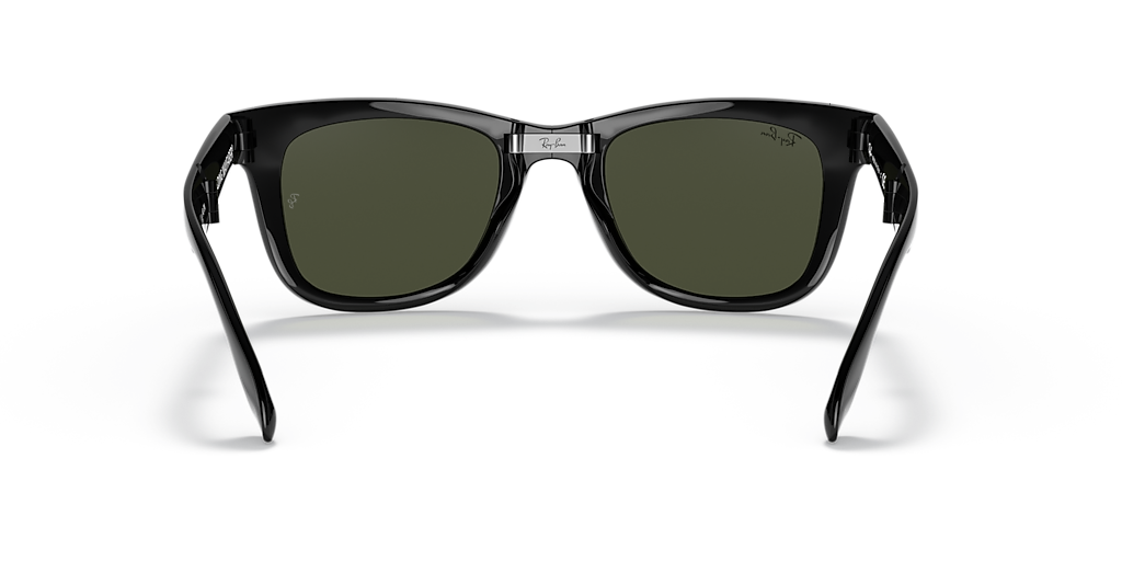 Ray-Ban Wayfarer Folding Classic L (50 - 22) with Green lenses and